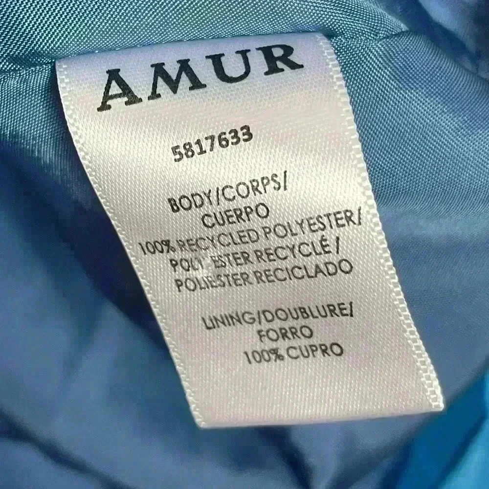 AMUR Blue Ruffle Dress - Picture 8 of 9